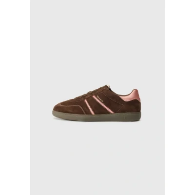Abbildung von Tamaris Sneaker low, Damen, Größe: 42, Mocca/rose Schuhe
