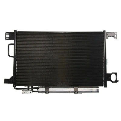 Abbildung von THERMOTEC KTT110405 Klimakondensator mit Trockner 630 374 16 MERCEDES BENZ: C Class Saloon, CLK Coupe