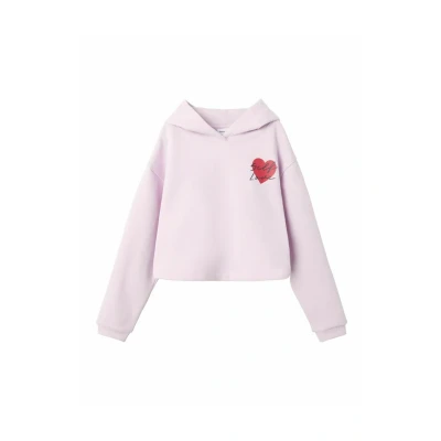Abbildung von Name it Kapuzenpullover für Kinder, Größe: 116, Winsome orchid