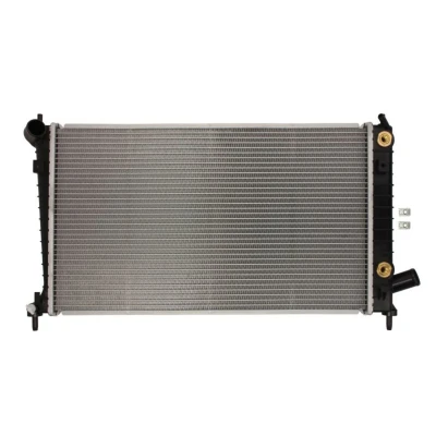 Abbildung von NISSENS 68005A Kühler, Motorkühlung Aluminium 608 359 26 Kühlrippen gelötet SAAB: 9 5 Saloon