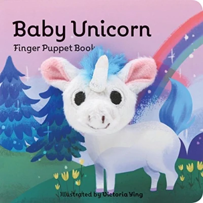 Abbildung von Baby Unicorn: Finger Puppet Book (Little Board Books): (Unicorn Book, Unicorn for Babies, Tiny 13