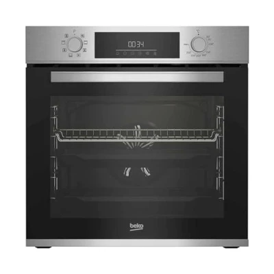 Abbildung von BEKO Einbaubackofen »BBIM12300X«, mit Teleskopauszug nachrüstbar