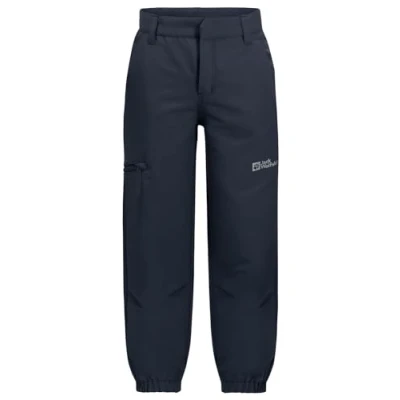 Abbildung von Jack Wolfskin Turbulence Outdoorhose für Kinder, Größe: 176, Night blue