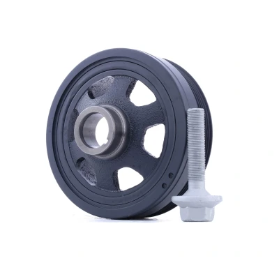 Abbildung von febi BILSTEIN 33656 Kurbelwellenriemenscheibe 6PK 160 5 mit Schraube Plus MERCEDES BENZ: CLK Coupe, E Class T modell, Saloon