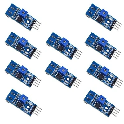 Abbildung von ZkeeShop 10 Pcs TCRT5000 Infrared Reflective Photoelectric Switch IR Barrier Line Track sensor