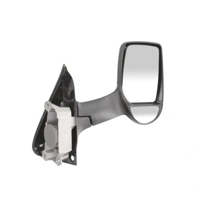 Abbildung von Außenspiegel Magneti Marelli 182203226970 rechts schwarz rauh manuell langer Spiegelarm, konvex FORD: Transit Mk6 Van, Platform / Chassis