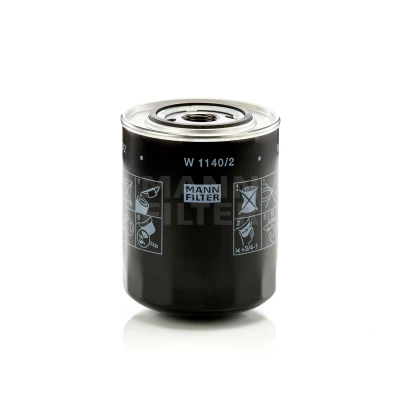 Abbildung von MANN FILTER W 1140/2 Ölfilter 1 12 UNF 1B mit einem Rücklaufsperrventil Anschraubfilter