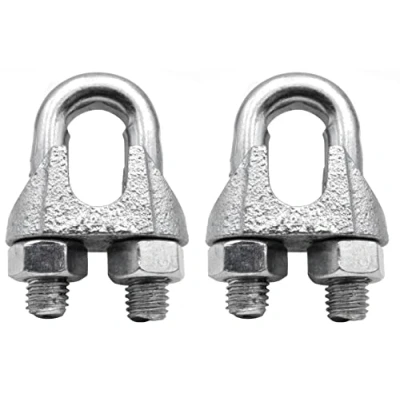 Abbildung von Design61 2X Drahtseilklemmen 13mm (1/2 inch) Galvanisch verzinkt ehemals DIN 741