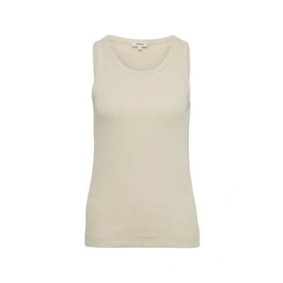 Abbildung von s.Oliver Top, Damen, Größe: 40, Beige