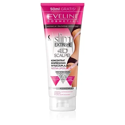 Abbildung von Eveline Cosmetics Slim Extreme 4D Körperformende, modellierende, fettreduzierende Cremes, straffende, Anti Cellulite, liftende (Nacht Liposuktion)
