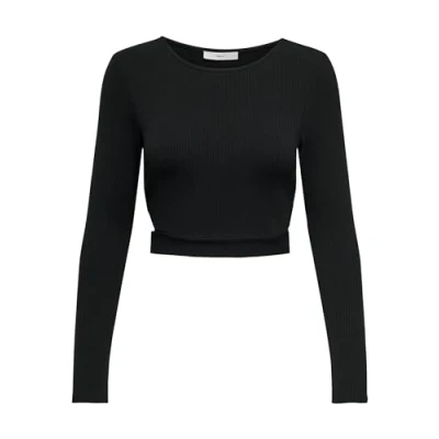 Abbildung von ONLY Langarmshirt Damen, Schwarz, S