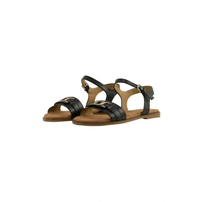 Abbildung von TOM Tailor Licence AUS Hochwertigem Riemensandalette, Damen, Größe: 40, Black Schuhe