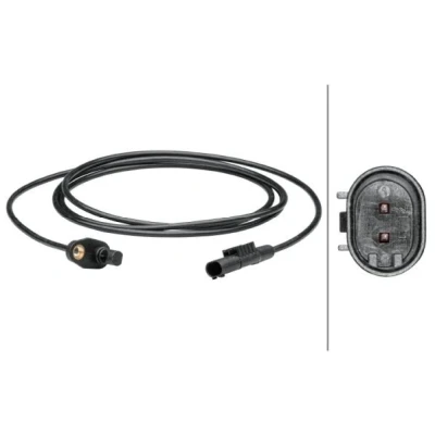 Abbildung von HELLA 6PU 012 679 401 ABS Sensor Hinterachse aktiver 2 1870 MERCEDES BENZ: Sprinter 3.5 T Van, Platform/Chassis