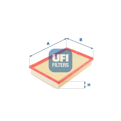 Abbildung von Ufi Filters 30.158.00 Luftfilter