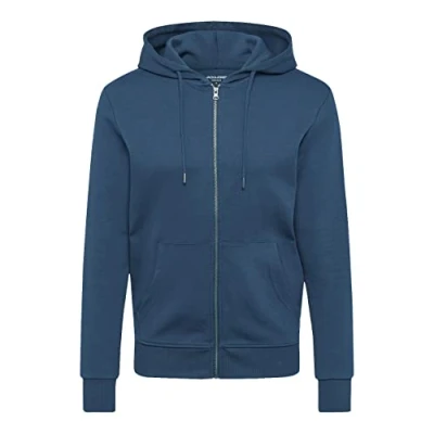 Abbildung von JACK &amp; JONES Herren JJEBASIC Sweat Zip Hood, Insignia Blue/REG, XL