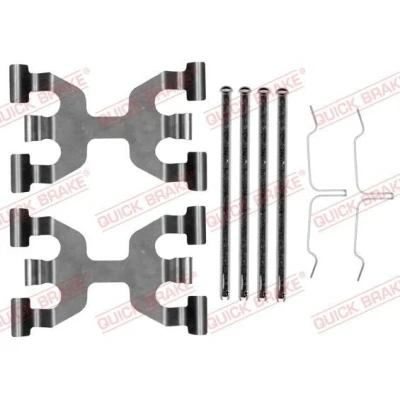 Abbildung von QUICK BRAKE 109 0189 Zubehörsatz, Scheibenbremsbelag MERCEDES BENZ: GLC Off Road, E Class Convertible