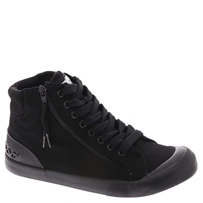 Abbildung von Rocket Dog Damen Jazzin Hohe Sneaker Skate Schuh, Schwarz/Schwarz Foxing, 42 EU