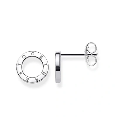 Abbildung von Thomas Sabo Ohrstecker Kreise TOGETHER 925 Sterling Silber H1946 001 12