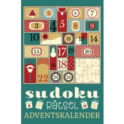 Abbildung von Sudoku Rätsel Adventskalender: 24 Tage Adventskalender zum Knobeln Mini Buchadventskalender im A6 Format Originelles Geschenk oder als Inhalt ... für Jugendliche &amp; Erwachsene