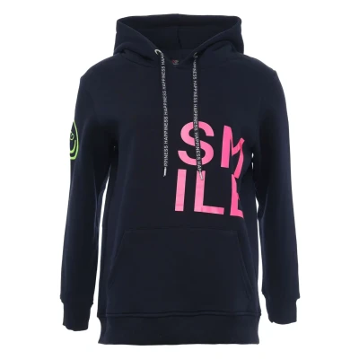 Abbildung von Zwillingsherz Alissa Kapuzenpullover, Damen, Größe: L/XL, Marine