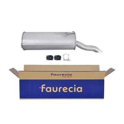 Abbildung von HELLA 8LD 366 028 081 Endschalldämpfer hinten mit Anbauteilen CITROËN: Xsara Picasso