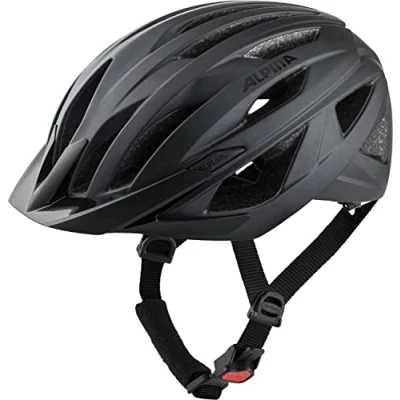 Abbildung von ALPINA Parana Leichter, Individuell Anpassbarer Touren Fahrradhelm Mit Fliegennetz Für Erwachsene, Black matt, M (55 59 cm)