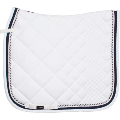 Abbildung von Catago Schabracke Diamond Dressur Weiß/Navy Full