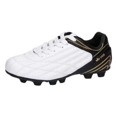 Abbildung von Lico Soccer Champ Fußballschuhe, Weiss/Schwarz/Gold, 35 EU