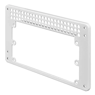 Abbildung von Silverstone SST PP08W Netzteiladapterblende SFX auf ATX, weiß
