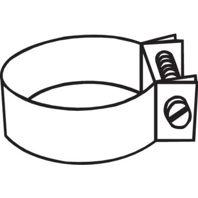 Abbildung von Klemmstück, Abgasanlage BOSAL 250 867