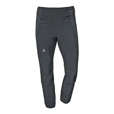 Abbildung von Schöffel Herren Hybrid Pants Corno M, winddichte, wasserabweisende Fahrradhose mit 4D BODY MAPPING, lange MTB Hose vorgeformtem Knie und Komfortbund, atmungsaktive Sporthose, black, 52