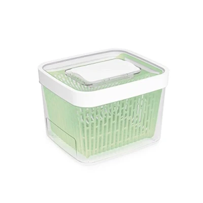 Abbildung von OXO Good Grips Greensaver Frischhaltebox mit Deckel und Lüftung, groß 4 l