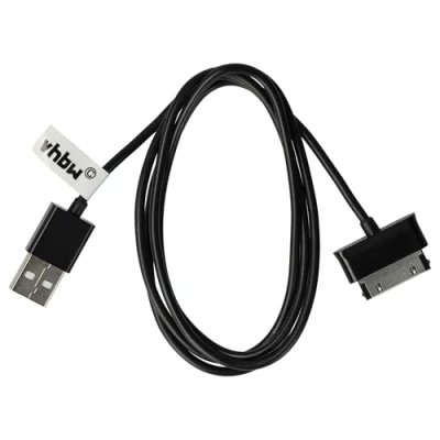 Abbildung von vhbw USB Ladekabel kompatibel mit Samsung Galaxy P1000, Tab 2 GT P5110, P5100, Note 10.1 N8000, N8010, LTE N8020