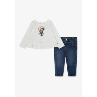 Abbildung von Levi&#039;s SET Jeans Slim Fit für Kinder, Größe: 68, Gardenia