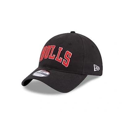 Abbildung von New Era Chicago Bulls NBA Basecap 9Twenty Basketball Kappe verstellbar Team Script schwarz One Size