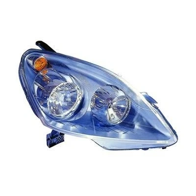 Abbildung von ABAKUS 442 1149R LDEM2 Scheinwerfer rechts H1, H7 gelb Gehäuse mit schwarzem Innenteil, Stellmotor für LWR P14.5s, PX26d OPEL: Zafira B kfzteile,