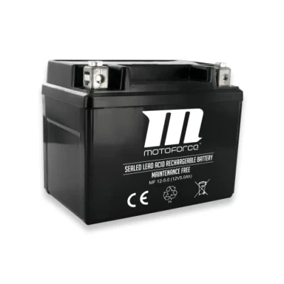 Abbildung von Batterie Motoforce, 12V 5Ah, wartungsfrei, zzgl. 7,50 EUR Pfand