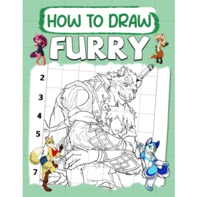 Abbildung von How To Draw Furry: Simple Sketching And Step By Lessons Cute Styles For Kids Aged 4 8, 8 12, Beginners