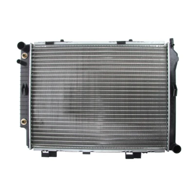Abbildung von THERMOTEC D7M029TT Kühler, Motorkühlung für Fahrzeuge mit/ohne Klimaanlage 640 489 32 Automatikgetriebe Kühlrippen mechanisch gefügt