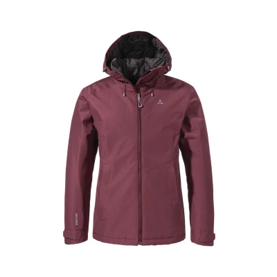 Abbildung von Schöffel Regenjacke / wasserabweisende Jacke, Damen, Größe: 44, Pink