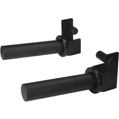 Abbildung von Yes4All MBK5 Unisex Erwachsene Hantelscheibenhalterung Befestigung Power Rack passend für 5,1 cm olympische Hantelscheiben, Hantelhalter Aufsatz 5,1x5,1, 1 Pair