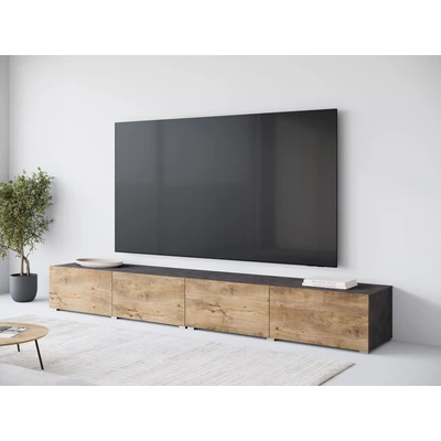 Abbildung von OTTO home Lowboard "Denver Erlebe die Weltmeisterschaft im XXL-Format" Elegantes TV-Möbel 300 cm, speziell für bis zu 98-Zoll Fernseher
