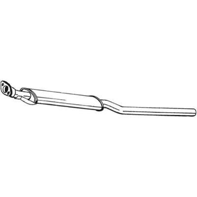 Abbildung von BOSAL 228 625 Mittelschalldämpfer