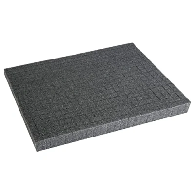 Abbildung von HMF 1458G 30 Rasterschaumstoff ohne Rahmen, Würfelschaum, 345 x 275 mm, Koffereinlage, Tabletop, Höhe: mm