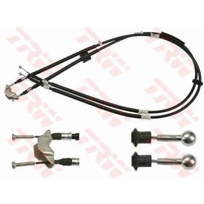 Abbildung von TRW GCH2660 Handbremsseil 1620, 1435 Scheibenbremse OPEL: Meriva A