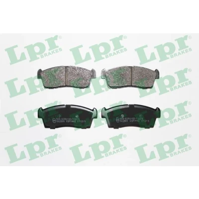 Abbildung von LPR 05P1442 Bremsbelagsatz CITROËN: C Zero Hatchback, MITSUBISHI: i