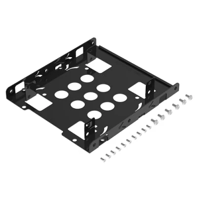Abbildung von SABRENT 2,5 zu 3,5 HDD SSD Einbaurahmen, Festplatten Montage Kit Adapter (BK HDDH)