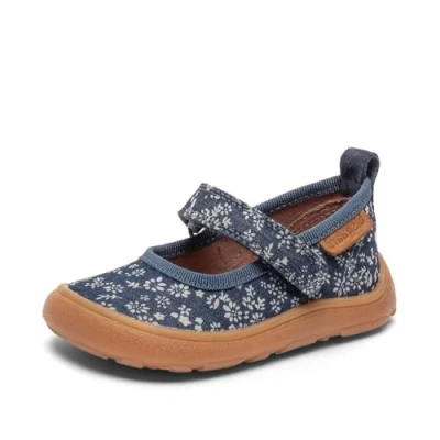 Abbildung von Bisgaard Mädchen Barefoot Ballet Slipper, Wild Flower Blue, 27 EU