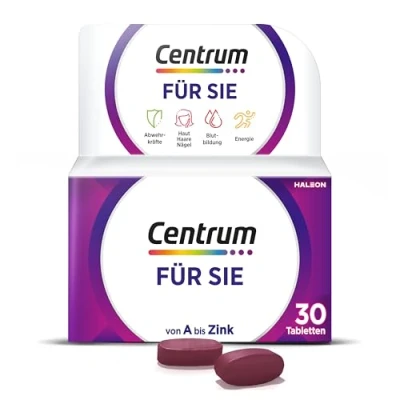 Abbildung von Centrum für Sie, 30 St. Hochwertiges Nahrungsergänzungsmittel speziell Frauen zur täglichen Komplettversorgung mit Mikronährstoffen Verpackung kann variieren