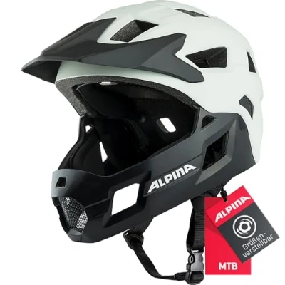 Abbildung von Alpina Unisex Jugendliche RUPI Fahrradhelm, Off White Matt, 50 55